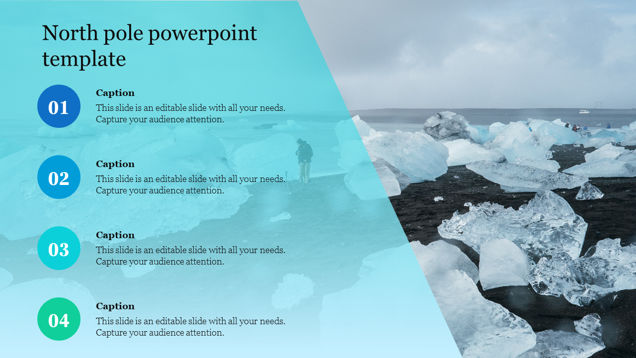 North Pole PowerPoint Template Presentation & Google Slides